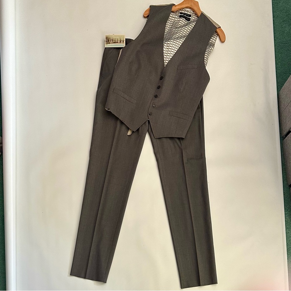 NWT- TED BAKER Suit Vest and Pants Set